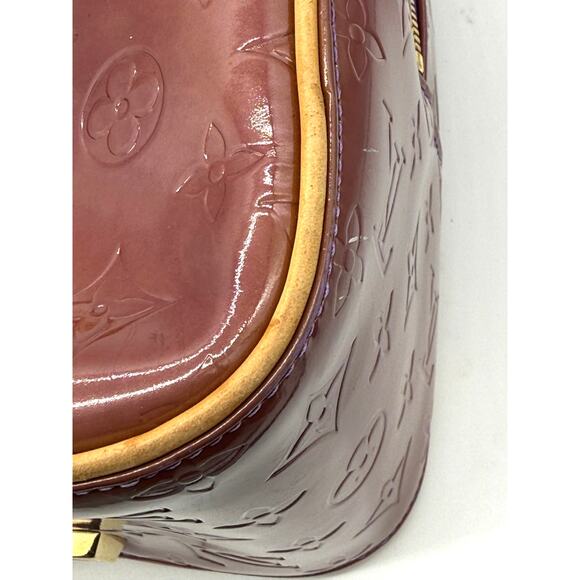 Louis Vuitton Monogram Vernis Sutton Bag*Beautiful Amethyste Large Bag - Picture 16 of 16